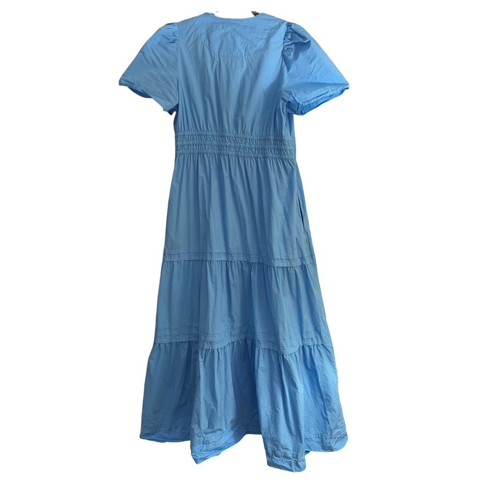 Quince Organic Cotton Tiered Maxi Dress Large - Picture 4 of 7